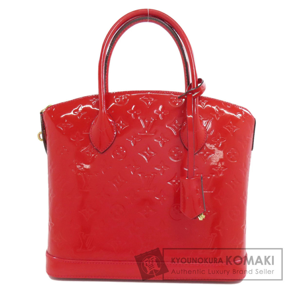Louis Vuitton Lockit Handbag Vernis Leather